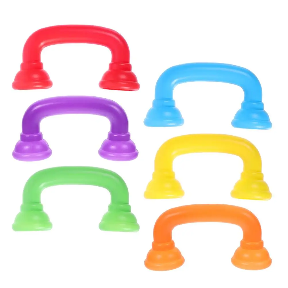 6 ชิ้นของเล่นตัวรับสัญญาณโทรศัพท์เด็กพลาสติกจําลองโทรศัพท์ Prop รุ่น