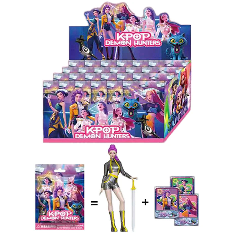 حار أنيمي Kpop شيطان هانت صندوق سلسلة الشكل النمر تمثال لعبة مكتب الديكور التماثيل زخرفة هالوين/عيد الميلاد هدايا الأطفال