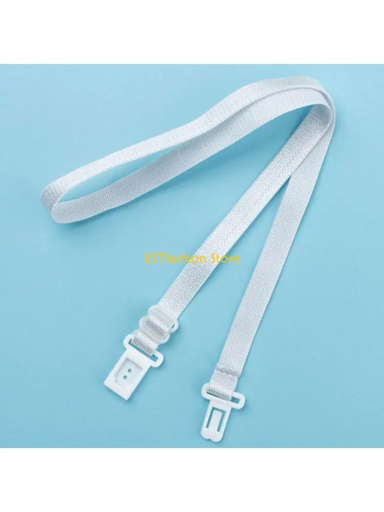 y5gc-10-個調節可能な弾性蝶ネクタイストラップ弾性バンド-diy-アクセサリークリップ付き