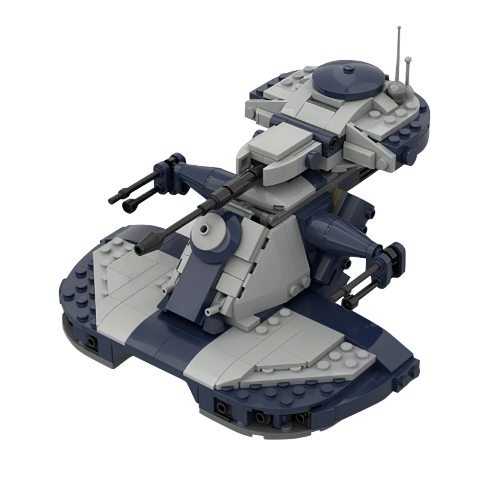 MOC AAT Tank Bouwsteenset Kinderen Verjaardagscadeau Space Wars Gepantserde aanvalsvoertuig Bakstenen Creatief speelgoed in elkaar zetten