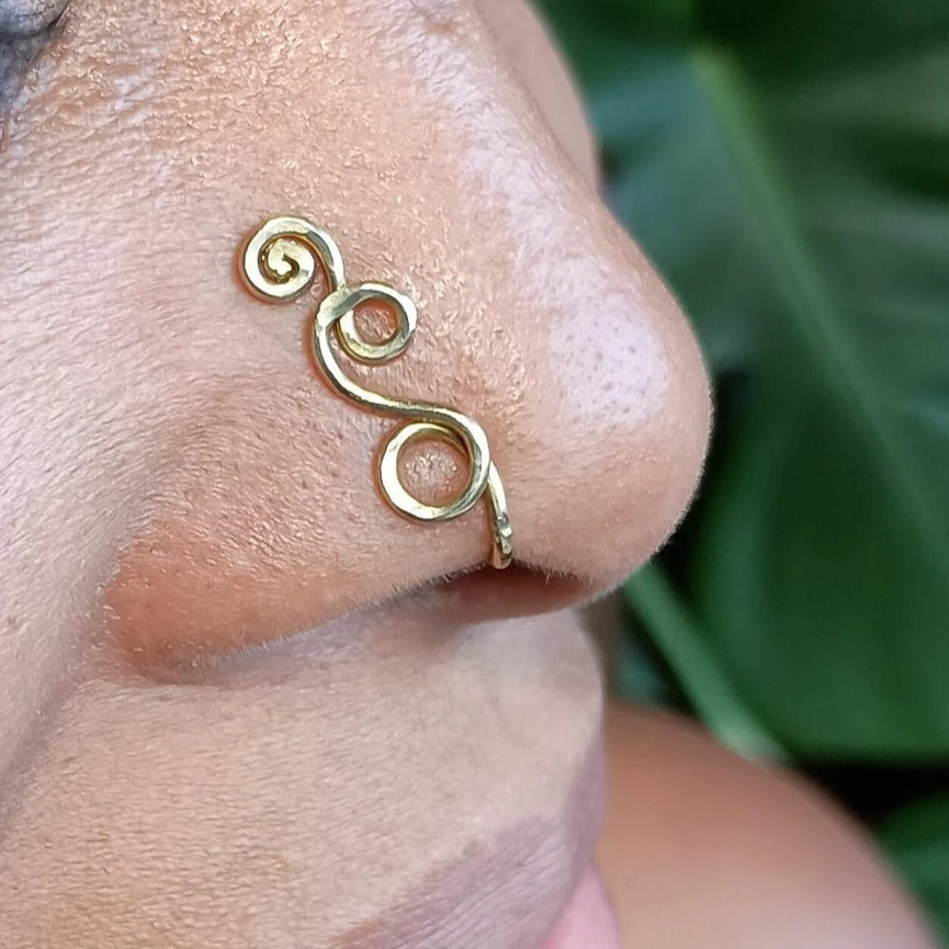 Sztuczny kolczyk do nosa, pozł – Body Jewelry Hypoallergenic recenzja i cena
