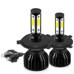 2pcs 16000Lm 50W H4 H8 H9 9004 9007 Hi/Lo Beam H7 9005/HB3 9006/HB4 H11 H13 9012 Auto Led Headlight 6500K 8000k White Car Lights