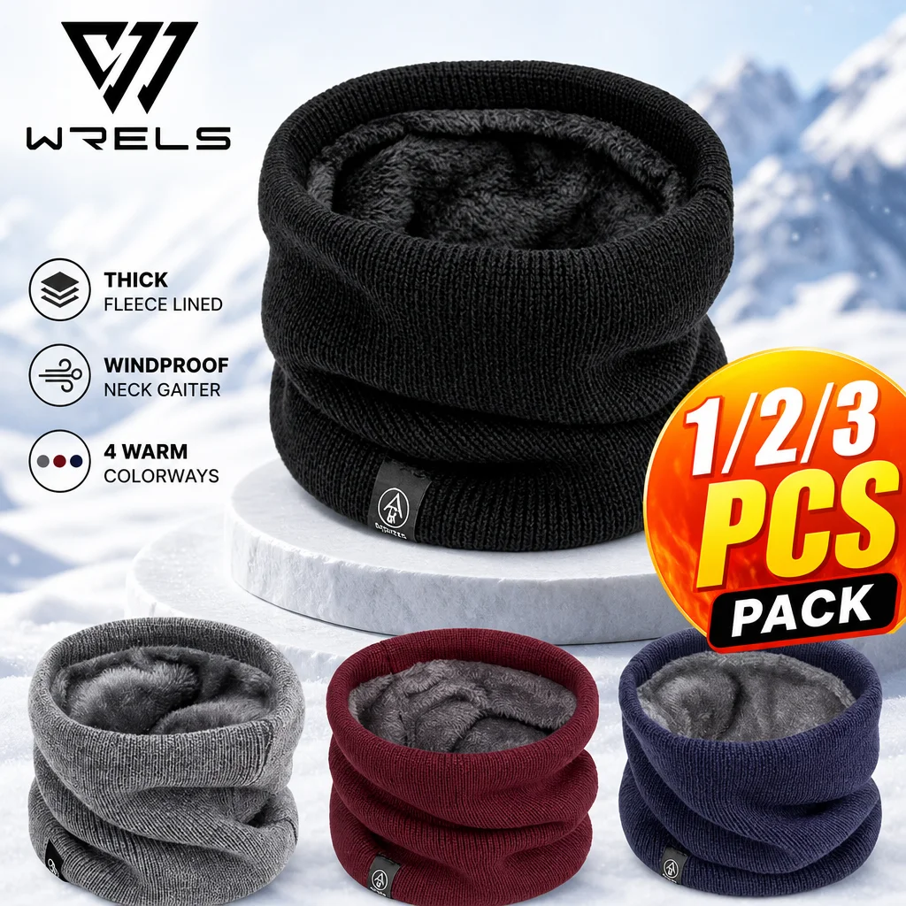 Neck Gaiter Fleece - Winter Fleece Neck Warmer Gaiter Thermal