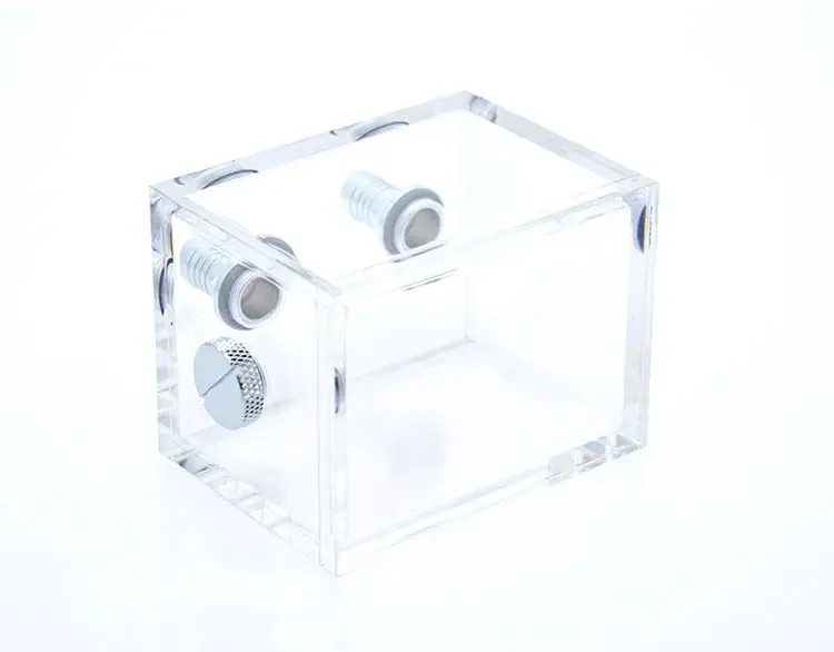 FREEZEMOD GQSX-T2 200ml Volume Tank Full-Transparent PMMA Material Acrylic Tank Computer Water Cooling Tank. GQSX-T2