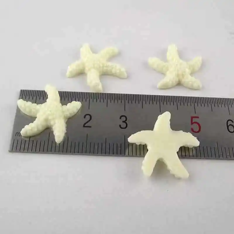 10pcs Aquarium Artificial Starfish Pink Emulational Coral Fish Tank Polyresin Starfish Decoration Sea Star Shape Ornament