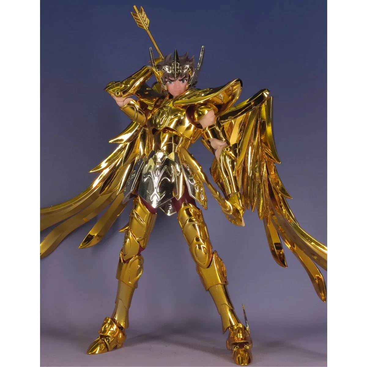 متوفر في المخزون CS نموذج القوس Aiolos قصر ST الذهبي سانت أسطورة EX أنيمي الشكل عمل أرقام سانت سيا اللعب هدية
