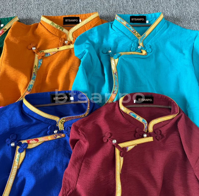 Camisa tibetana Xizang china para mujer