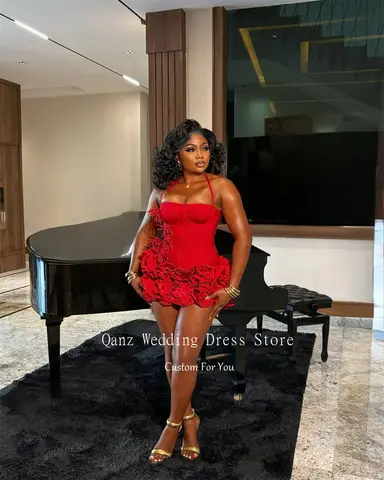 8 best sales लाल पोशाक प्रोम - №7