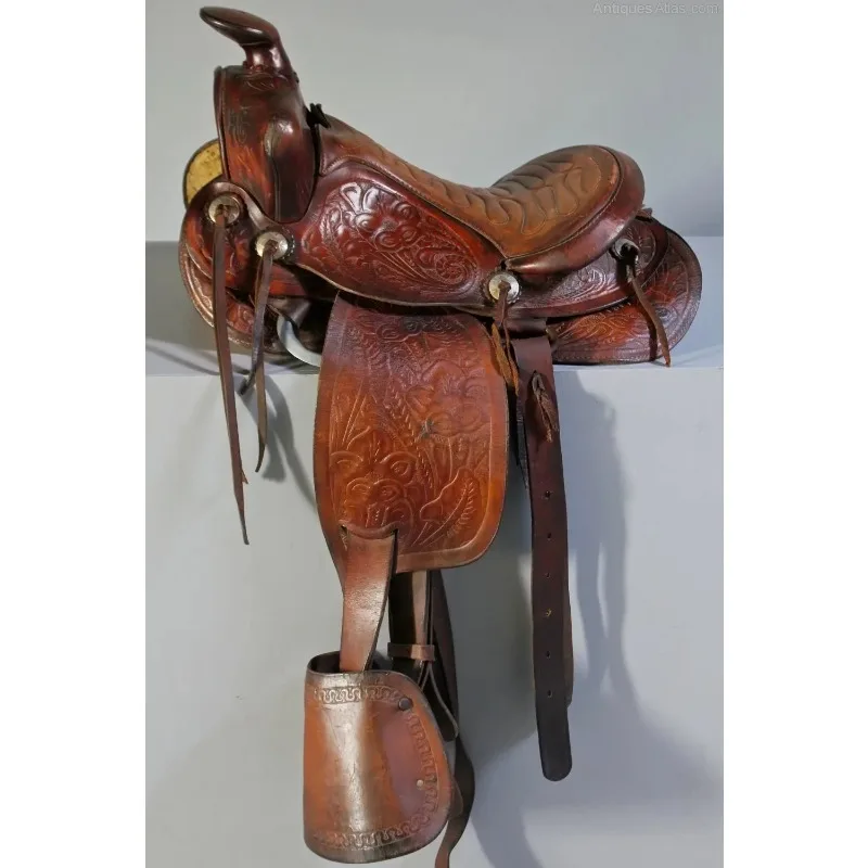 High Quality Heavy Duty Leather Western With Customize saddles