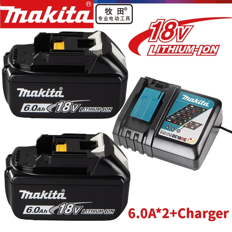 

BL1850 Makita, оригинальная аккумуляторная батарея 18 В, литий-ионный аккумулятор 18650, подходит для электроинструмента Makita BL1860 BL1830 LXT400