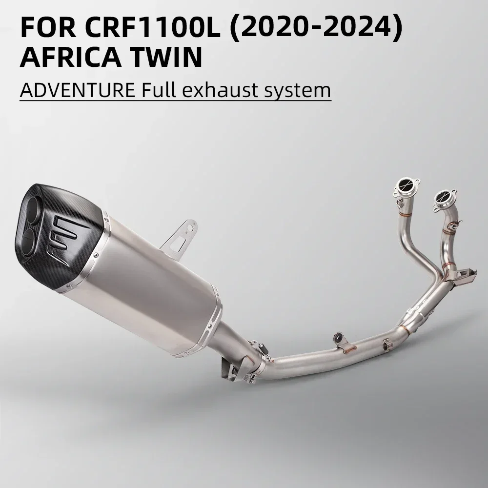 CRF 1100 Full Exhaust System For HONDA CRF1100 CRF1100L AFRICA TWIN EXHAUSTS 2020 2021 2022 years