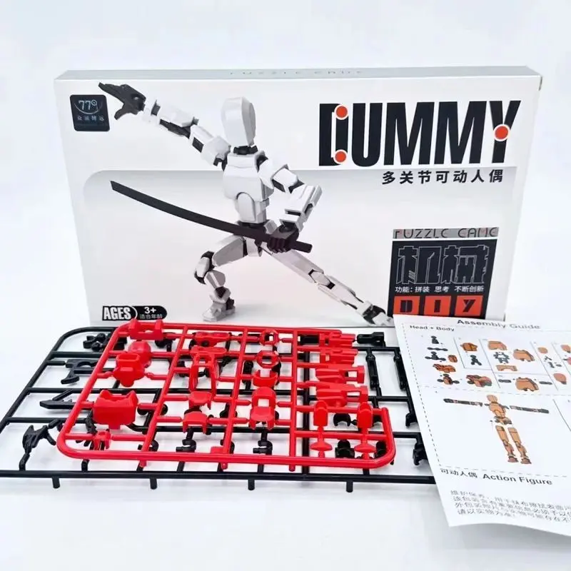 

Wholesale 1 Box 8pcs Assembly Series Toys Action Figures Multi-Jointed Movable Shapeshift Robot Toy Gifts Can Be Sold In Stores