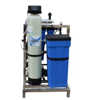 Luxury 500LPH Water Softener System Stainless Steel Tank Resin Media FRP Carbon Filter Parts Water Treatment Filtration