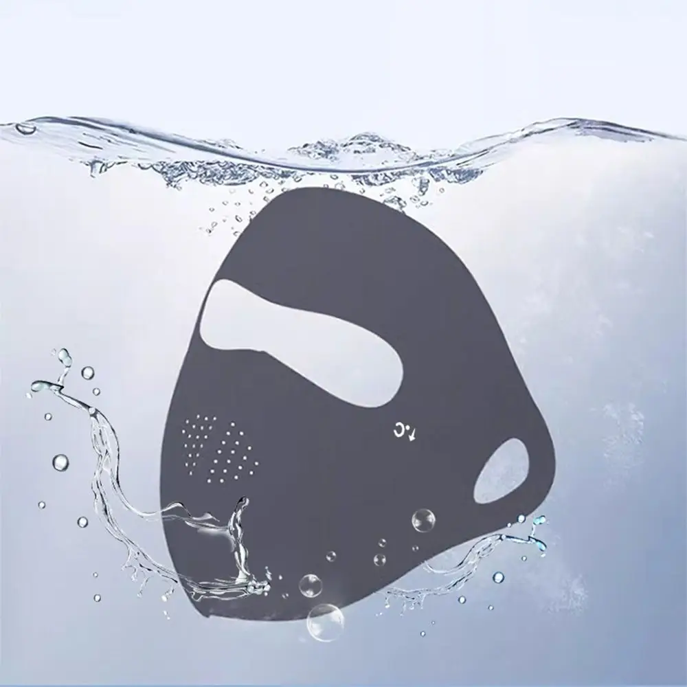 

Портативная УФ-маска для лица на все лицо, нейлон, защита UPF 50+, ледяной шелк, крышка для лица, моющаяся многоразовая солнцезащитная вуаль для пешего туризма