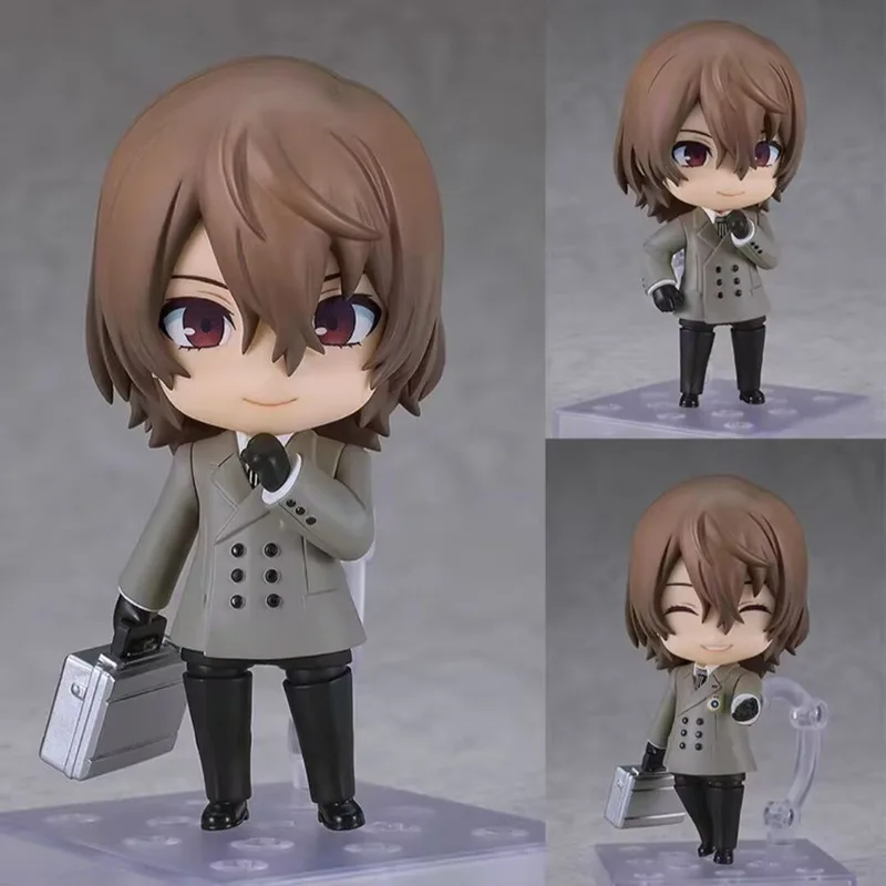 

2026 New 10cm Nendoroid Persona 2706 # Goro Akechi'S Uniform Q-Version Clay Movable Face Changing Model Figurine Collection Gift