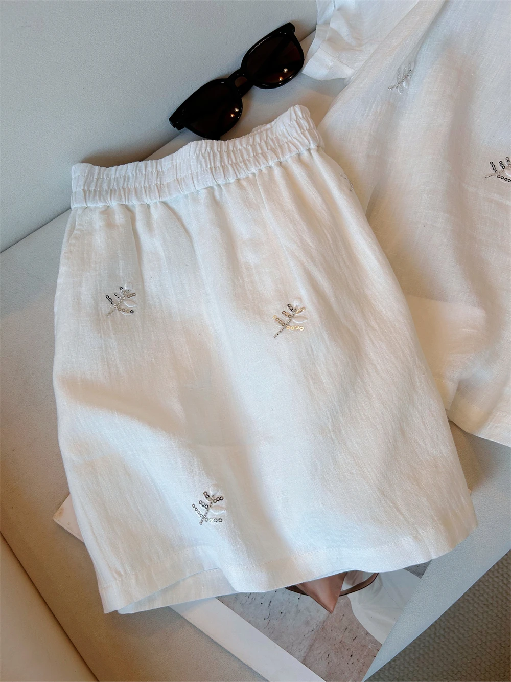 Повседневный винтажный комплект Spor для мужчин и женщин, летний Sk Loose, универсальный комплект ort Sve irt orts, комплект из двух предметов, универсальный наряд