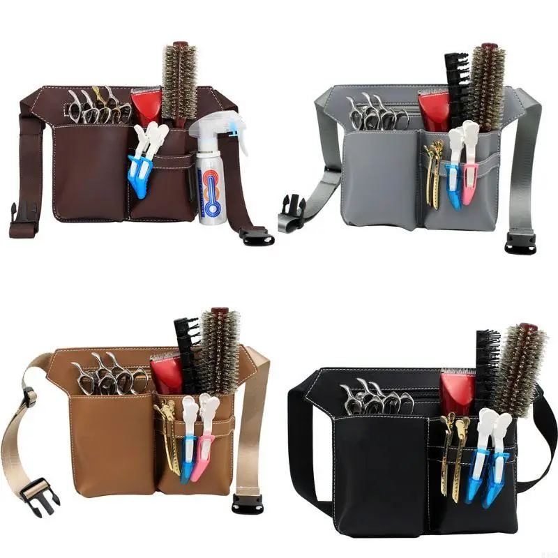 

340D Professional Barber Scissors Bag Waist Pack Hairdressing Hair Salon Tool