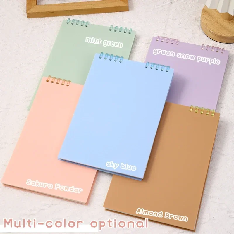 Spiral Bound Loose-leaf Notebook with Line Sheets A5 60 Sheet Thick Notebook for School Office Stationery