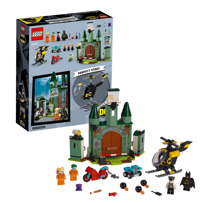 

LEGO Building Blocks 76138 Hero Batman Joker Escape Children's Puzzle Puzzle Puzzle Puzzle Toy Gift