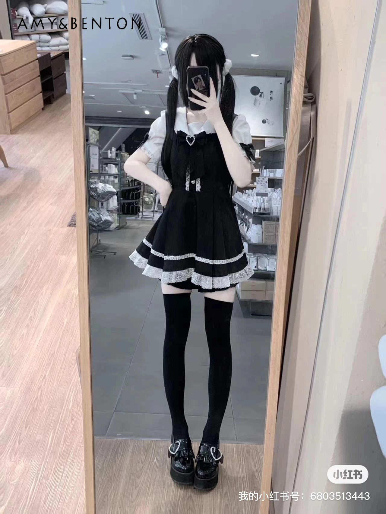 Mine Series Mass-produced Lolita Dress Set Cute Sailor Collar Bow Slim Mini Dress Shorts Sweet Two Piece Sets Womens Outifits