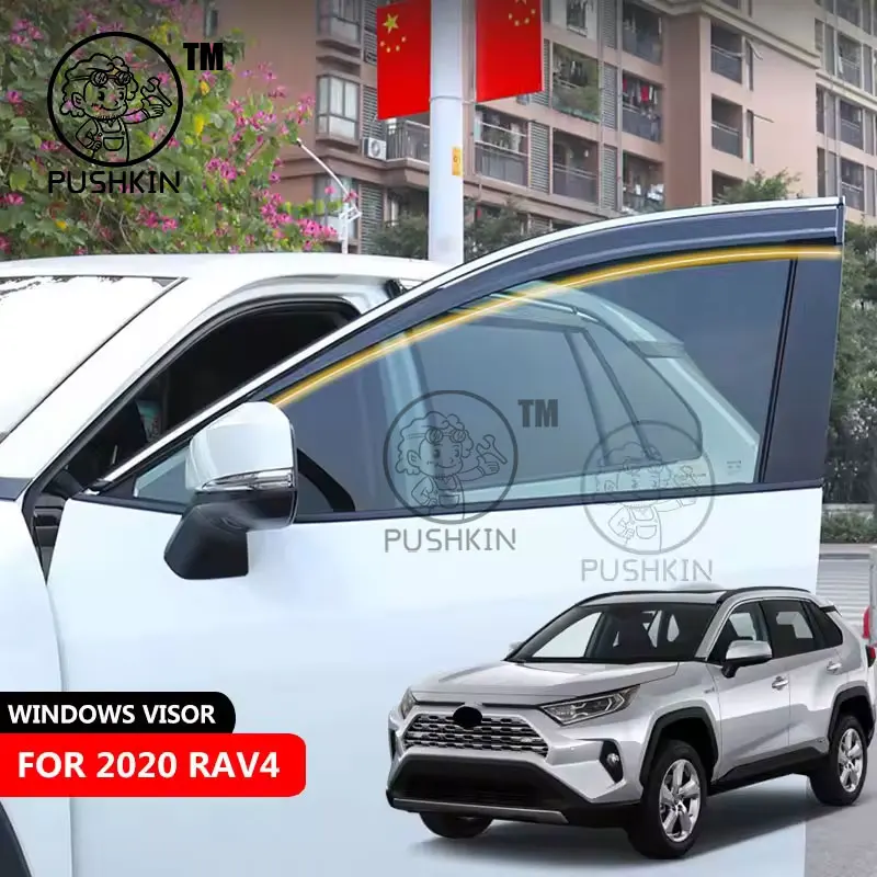 

For Toyota RAV4 RAV 4 XA50 2020 2021 2022 2023 24 Window Visor Awnings Shelters Shades Sun Rain Deflector Guard Auto Accessories