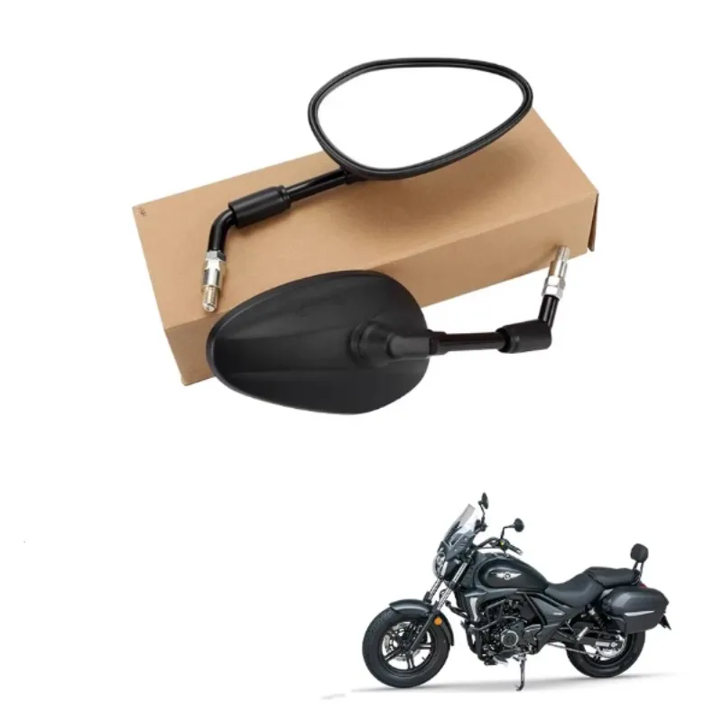 

For Haojue Motorcycle TR300 Rearview Mirror HJ300-3A Reflector Left and Right Reversing Mirror Sightseeing Mirror HD