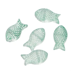 10pcs/lot Gradual Small Goldfish Glass Beads Crystal Czech Spacer Beads For DIY Jewelry Making Necklace Handmade Accessories