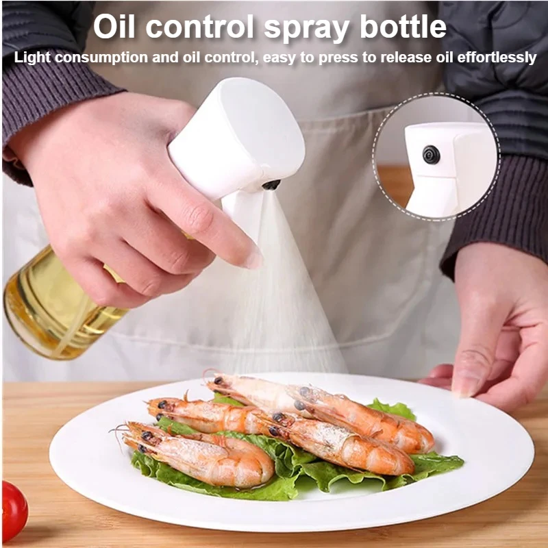 Küche Kochen gesunde Ölkontrolle Sprühflasche, Grill, Salatzutaten, Luftbratpfanne Gewürz Öl Topf Sprühflasche