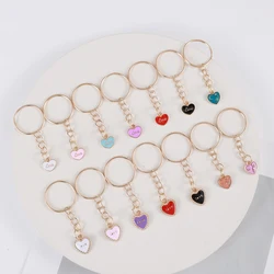 14-Piece Cute Cartoon Star Keychain Set - Alloy Heart-shaped Charms For Wallet Bags & Backpacks, Perfect Gift For Youngsters