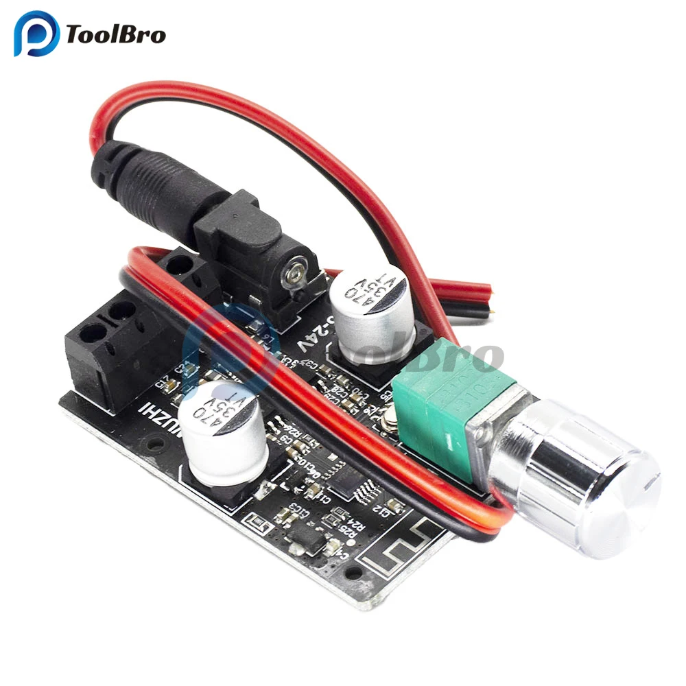 Mini Bluetooth 5.0 Digital Power Amplifier Board Module DC 5-24V Wireless Audio Stereo 50W*2 50W+50W AMP Amplificador