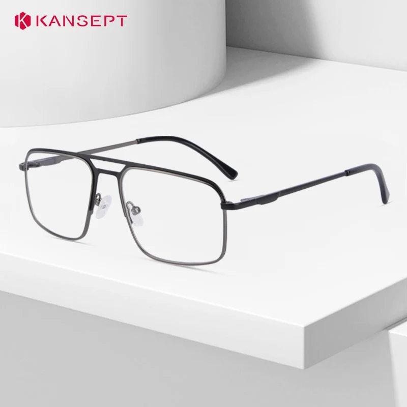 

KANSEPT Prescription Glasses Men Optical Men's Eyeglasses Lunettes De Lecture Graduated Lenses to Read Eyewear Women's Eyepieces