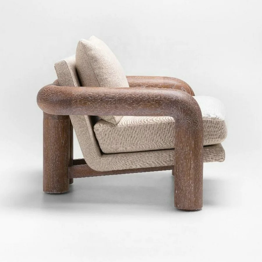 

#Italian Light Luxury Living Room Couples Game Teak Wood Lounge Chair Art Designer Hotel Iv Therapy Lounge Chairs for Restaurant