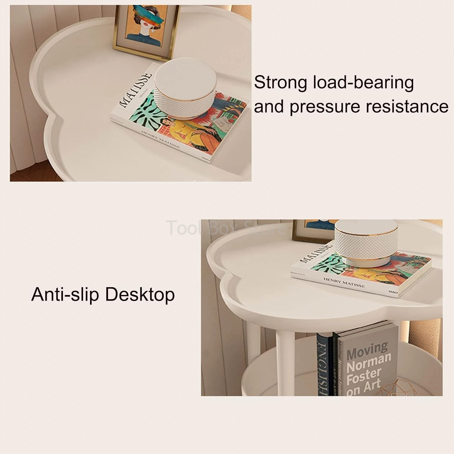 Creative Side Table Bedroom Bedside Small Round Table Living Room Sofa Side Cabinet Storage Table Simple Coffee Tables