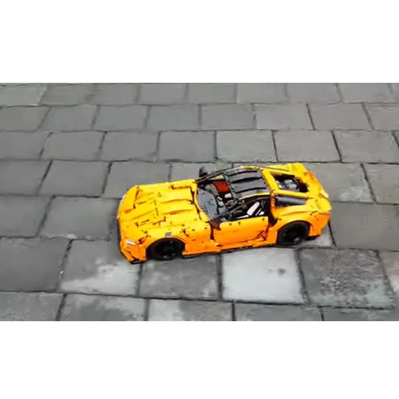 MOC-43401 クラシックニュー 1:8 スポーツアイコニック スーパーカー レーシング ビルディングブロックモデル、3206パーツ、男の子の子供の誕生日おもちゃギフト