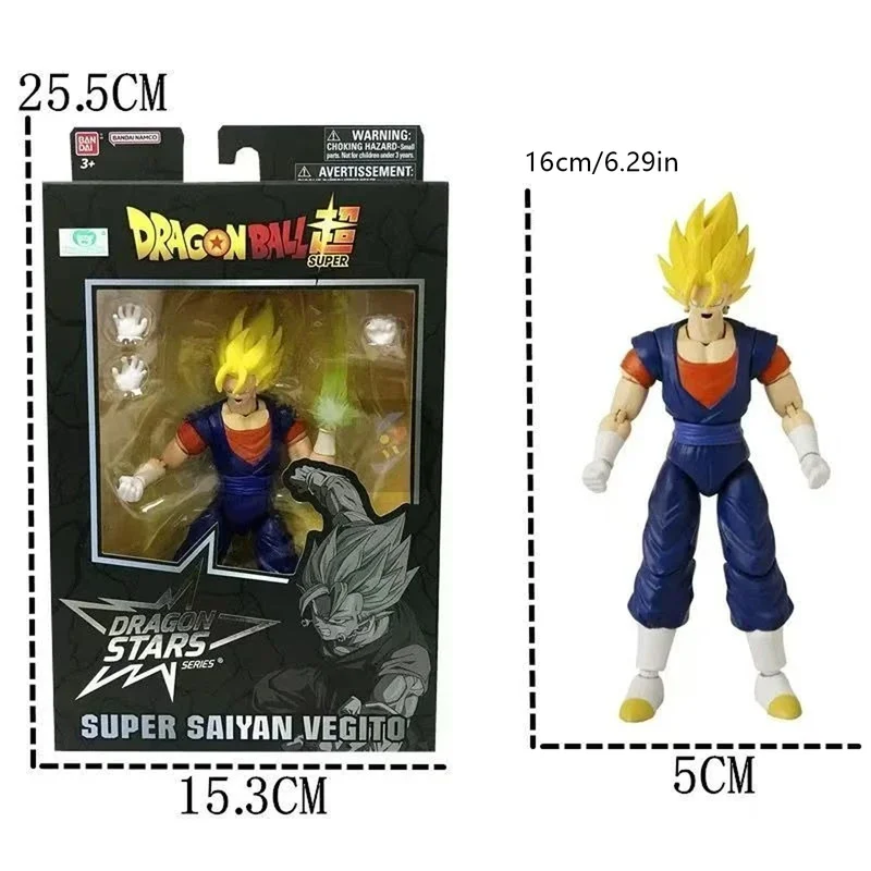 

Bandai Anime Dragon Ball Super-Dragon Stars Super Saiyan Vegeta Iv Pvc Action Figure Model Collects Children'S Toys And Holiday