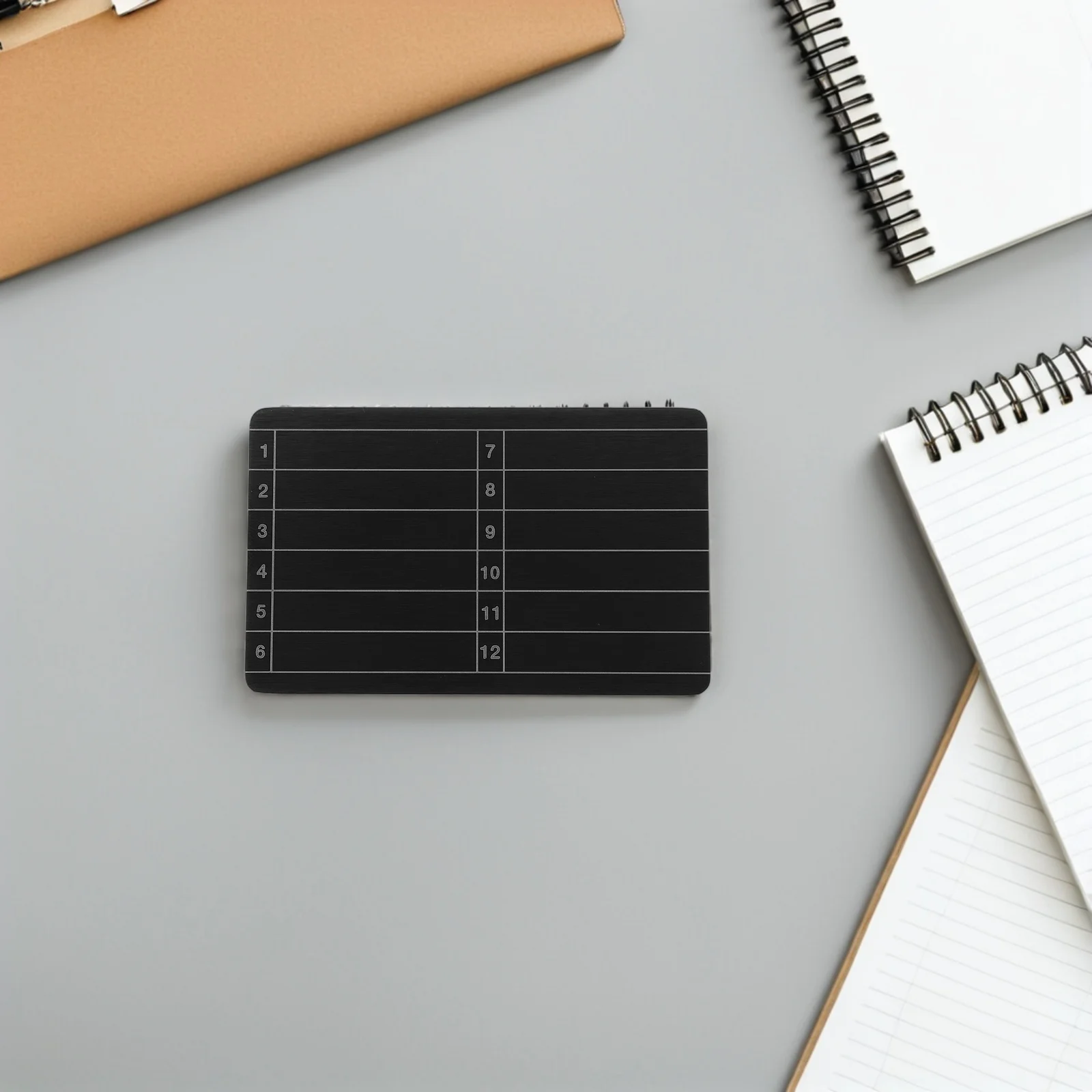 Seed Phrase Backup Plate 24-Word Steel Wallet for Hardware Wallet Seed Phrase Storage Stainless Steel Waterproof & Fireproof