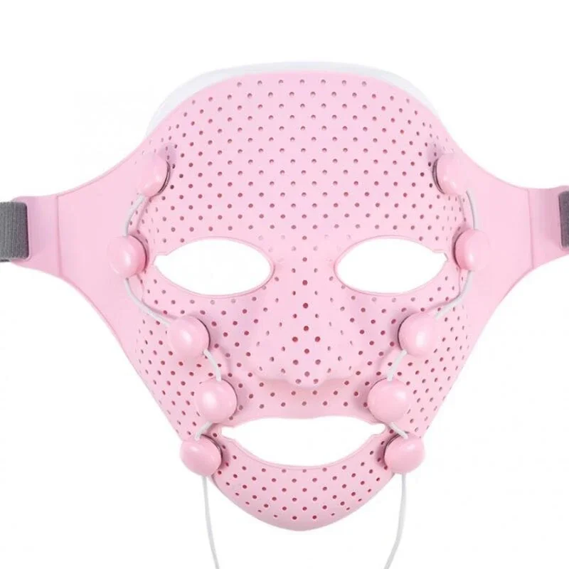 Masque de beauté en Silicone, masseur Facial à Micro courant EMS, dispositif de Lifting et de raffermissement efficaces pour la maison