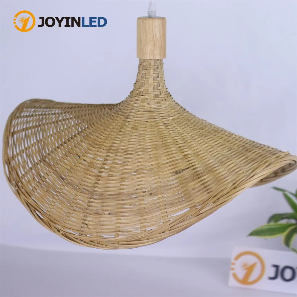 joyinled-ラタン田舎風ペンダントライト-寝室-リビングルーム-天井シャンデリア-茶室-ダイニングルーム-竹ランプ-手作り