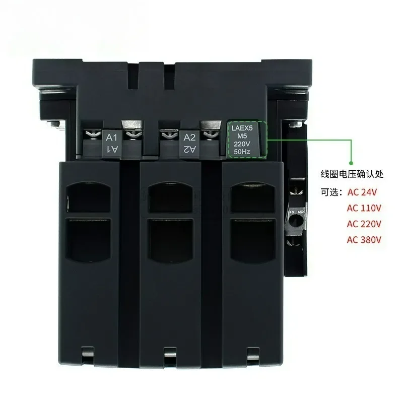 LC1-E160 AC Contactor 220V 50Hz 3P 160A – IEC Electromagnetic Contactor Relay for Motor Control, Industrial Automation