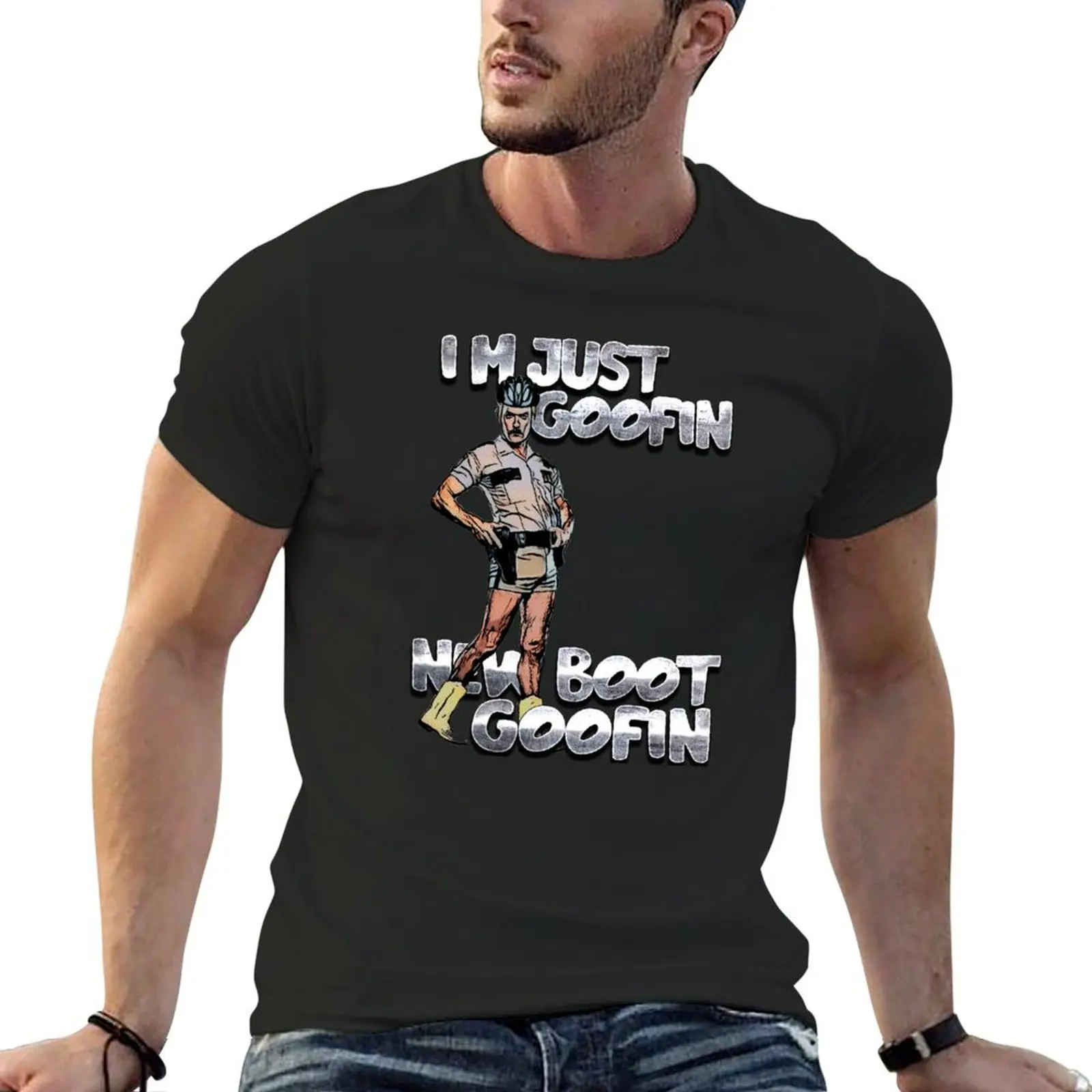 New boot Goofin T-Shirt cute clothes new edition for a boy tshirts for men