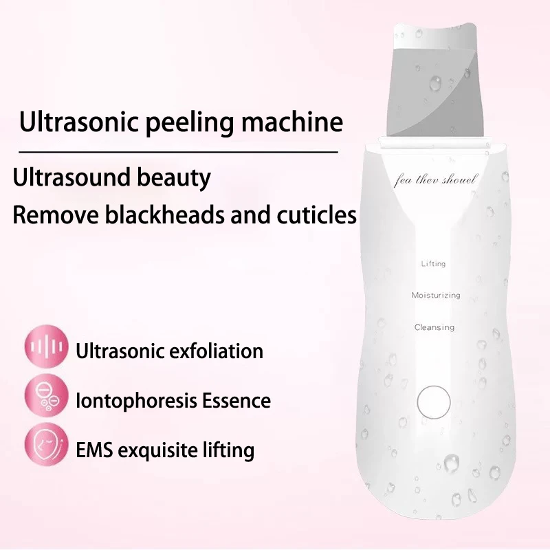 Elektryczny masaż twarzy Peeling do skóry Cleaner Ion Acne Blackhead Remover Peeling Shovel Cleaner Masażer twarzy Pielęgnacja skóry