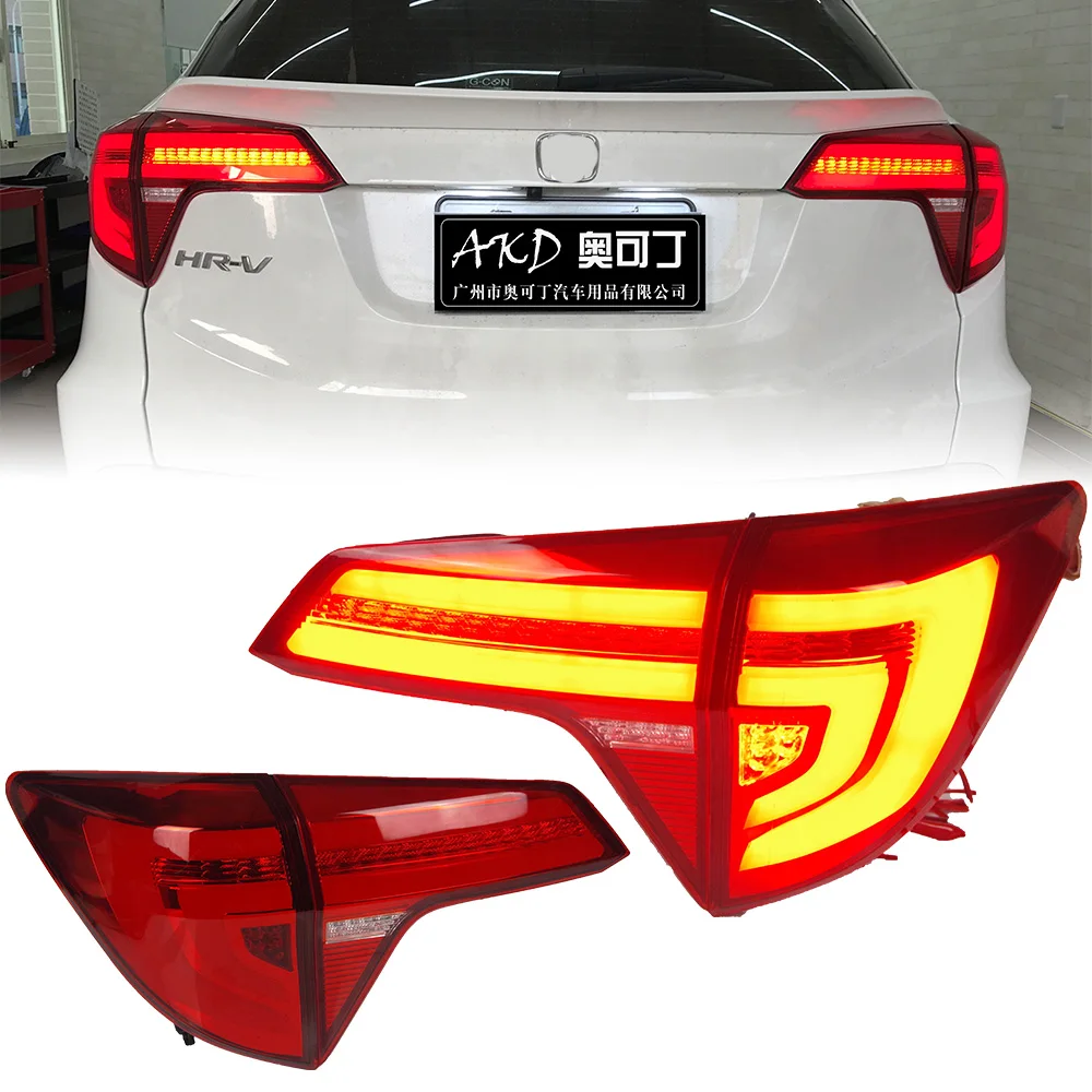 Tail Lamp For HRV Vezel 2014-2019 Tail Lights Led Fog Lights DRL Daytime Running Lights HR-V Car Accessories