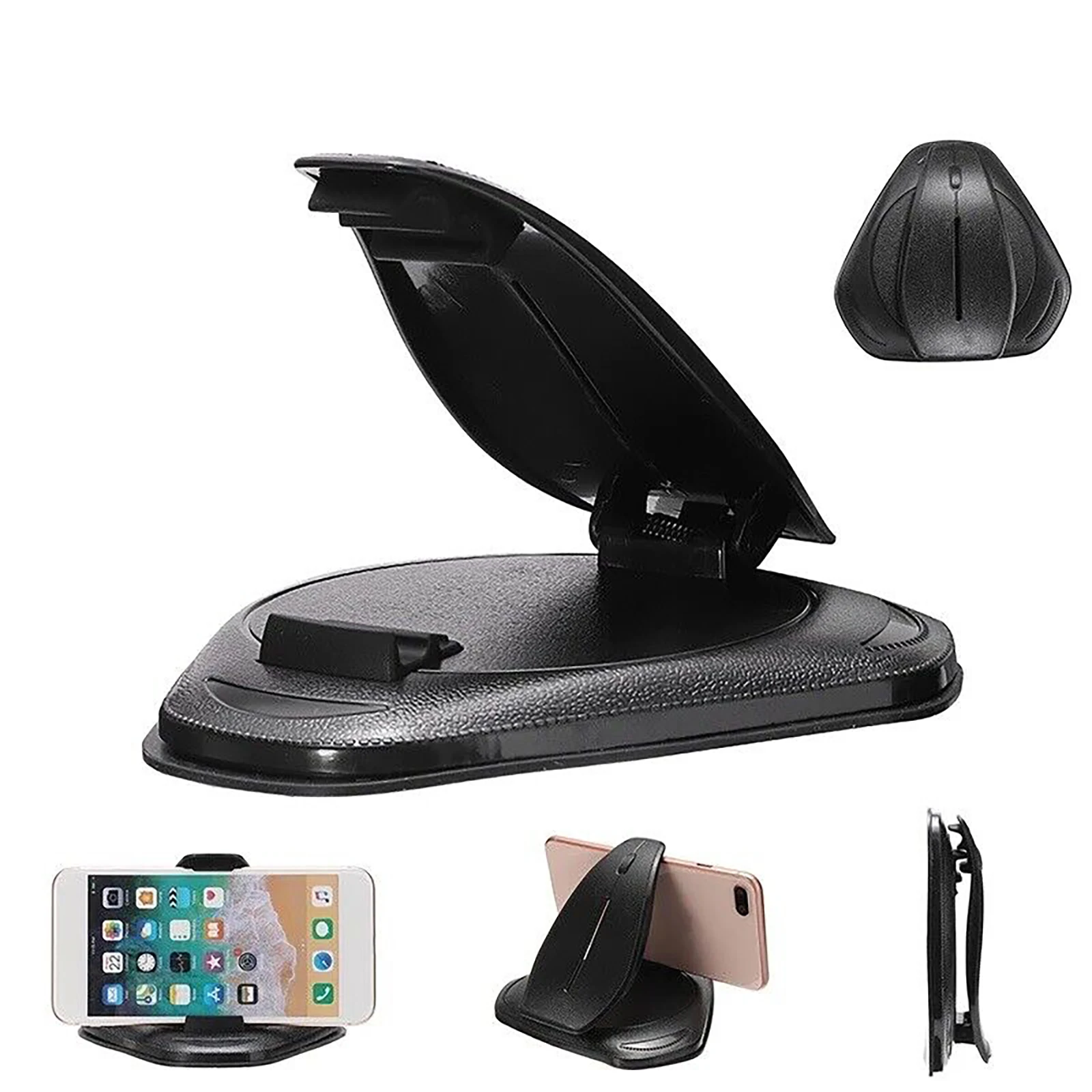 

Car Multi-Function Mobile Phone Stand Center Console Dashboard Cellphone Holder Universal For 3" to 7" Phone Auto Accessories