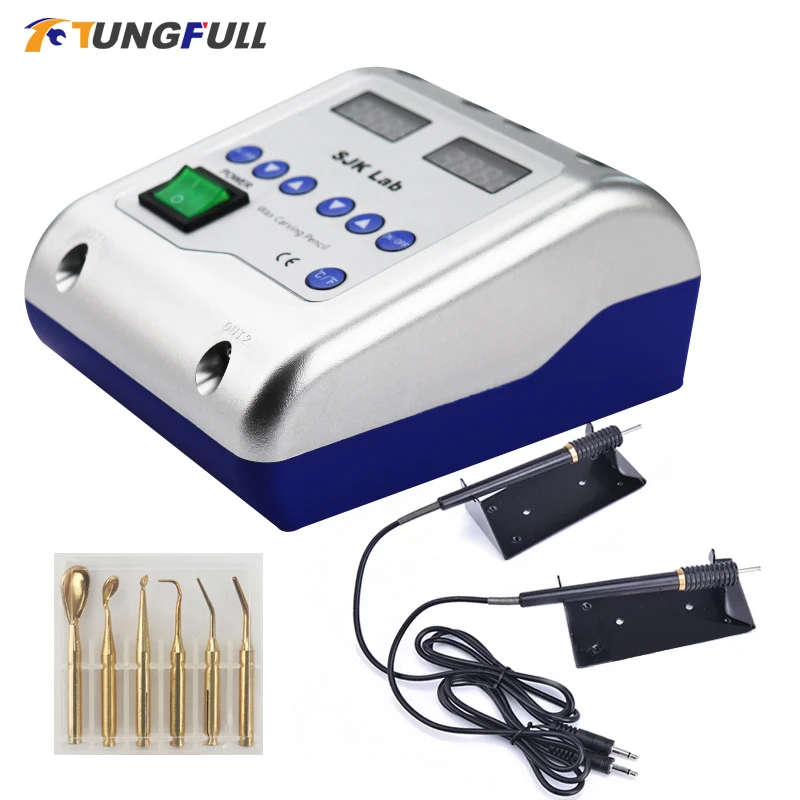 Dental Lab Digital display Electric Waxer Heat Carving Knife Machine Carving Pen Electrical Carving Molding Wax Patterns ﻿