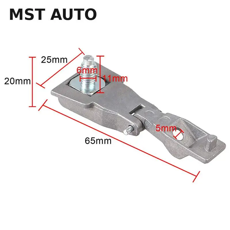 For Alfa Romeo 147 GT Fiat 500 Abarth Chrome Outer Door Handle Hinge Repair Kit Passenger Left Driver Right  51964555 51939041