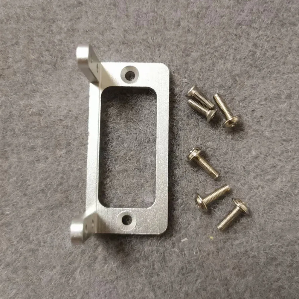 1 Pcs 17g Servo Steering Gear Fixed Mount Standard Servo Bracket Holder Aluminum Alloy Seat Base for RC Model Accessories