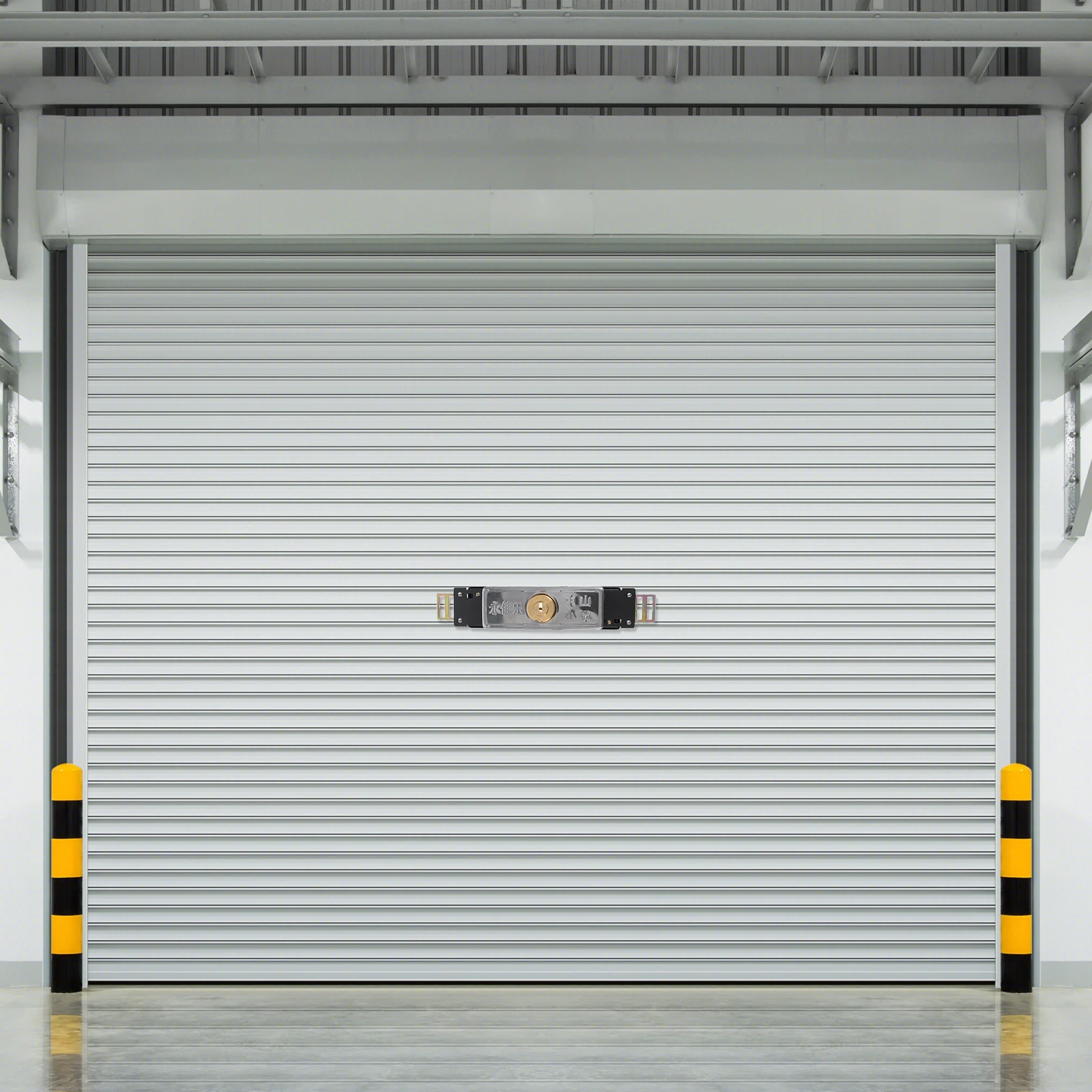 

Roll Up Garage Lock Heavy Duty Iron Security For Shutter Door Vertical Latch Kit Commercial Rolling Gate Warehouse Door