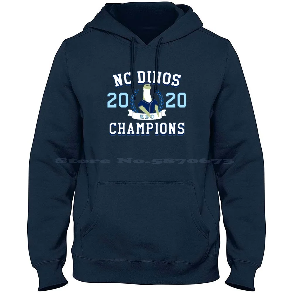 Nc Dinos 100% Cotton Hoodie T Shirt Nc Dinos Wholesome Kbo Swole Kpop 2020 Baseball Changwon Korean Series Champion