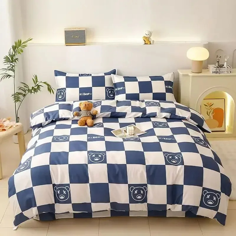 Thickened Sanding Quilt Cover, Single Sheet, Student, Apartment, Hotel Bedding, Twill Skin-friendly Quilt Cover, 90x200cm