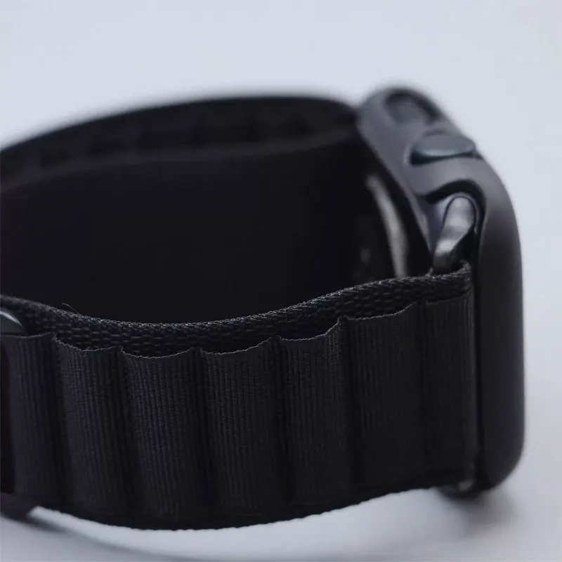 

Alpine Straps For Apple Watch Bands Ultra 2 3 49mm 42 46mm 44mm Watchband 45/41mm 40mm Nylon Loop iWatch Series 11 10 9 8 7 6 SE